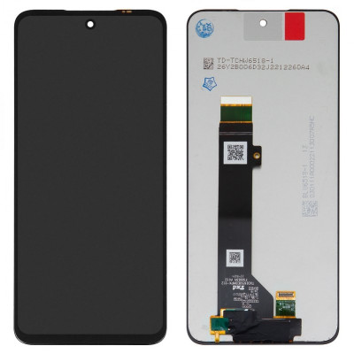 Дисплей для Motorola Moto G23, чорний, без рамки, Original (PRC)