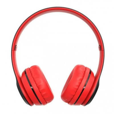 Наушники (HandsFree) Bluetooth Borofone BO4 красные