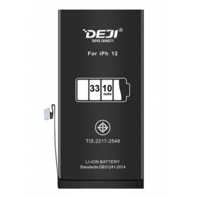 Акумулятор Deji для Apple iPhone 12, Li-ion, 3,83 B, 3310 мАг, original IC
