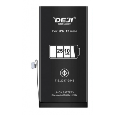 Акумулятор Deji для Apple iPhone 12 mini, Li-ion, 3,85 B, 2510 мАг, original IC