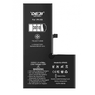 Акумулятор Deji для Apple iPhone XS, Li-ion, 3,81 В, 3210 мАг, original IC