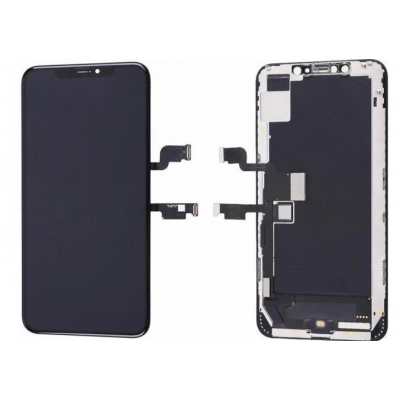 Инновационный дисплей (LCD) iPhone XS MAX с сенсором - ультратонкое черное переклеювання. Всё для вашего iPhone на allbattery.ua!