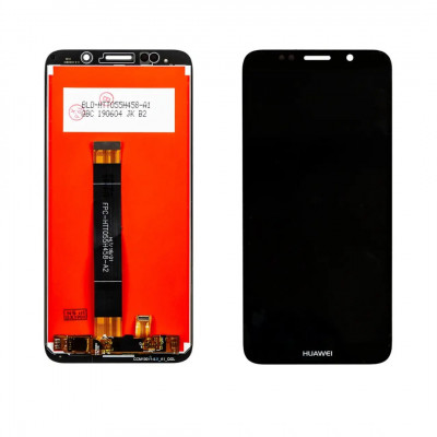 Купите сенсорный ЖК-дисплей Huawei Y5 2018 DRA- L21/ Y5 Prime 2018/ Honor 7A в черном цвете на allbattery.ua
