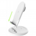 Купите Wiwu Power Air 3 in 1 Wireless Charger (PA3IN1) 15W White на Allbattery.ua!