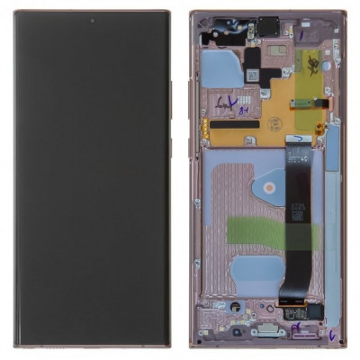 Дисплей (LCD) Samsung GH82- 23622D N985 Galaxy Note 20 Ultra/  N986 з сенсором BRONZE + рамка