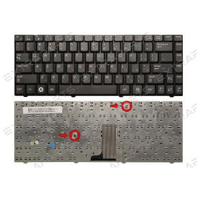 Клавиатура + КлавиатурнаяПлата Samsung R517/ R519 черная + русская оригинал