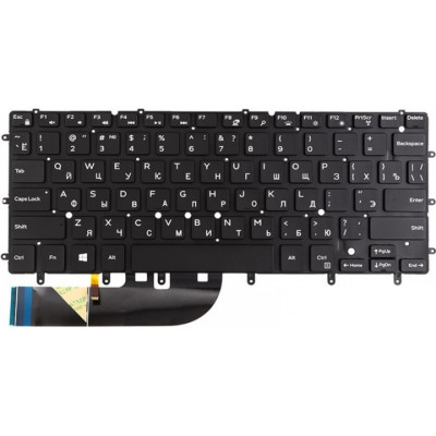 Новая DELL XPS 13 9360: стильная черная клавиатура без фрейма и подсветкой – идеальный выбор в магазине allbattery.ua