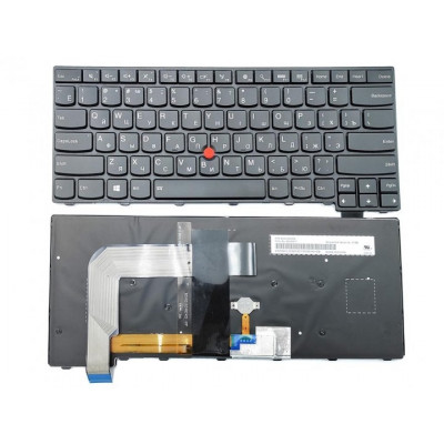 Ноутбук LENOVO Thinkpad T460S с клавиатурой, черным фреймом и подсветкой – широкий выбор в allbattery.ua