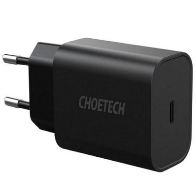 Быстрое зарядное устройство Choetech USB Type-C, 25W, PD+PPS – удобство и эффективность!