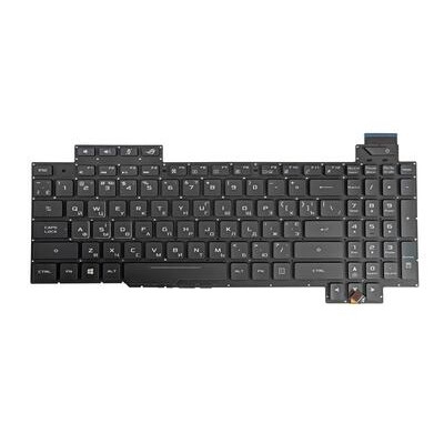 Клавиатура Asus ROG Strix GL503 с подсветкой (White Light), Black, (No Frame) RU – идеальное дополнение для вашего ноутбука