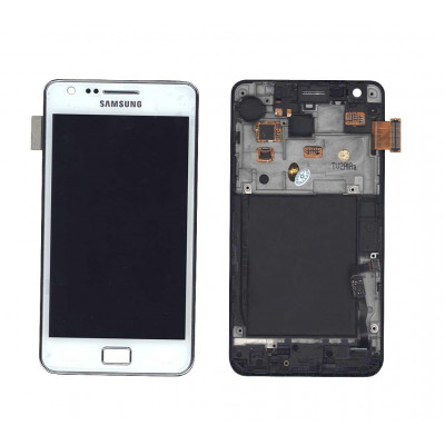 Матрица с тачскрином (модуль) для Samsung Galaxy S2 GT-I9100 белый