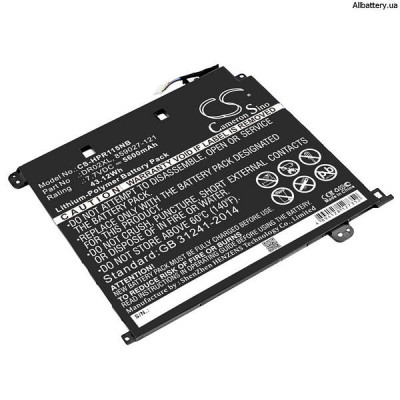 Аккумулятор для ноутбука HP AS03XL Chromebook 11 G5 11.1V Black 4100mAh Аналог