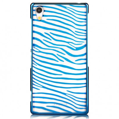 Чехол Vouni для Sony Xperia Z2 Glimmer Zebra Blue