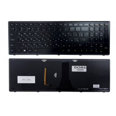 Клавиатура Lenovo IdeaPad Flex15 G500S G505S черная с подсветкой - лучший выбор на allbattery.ua