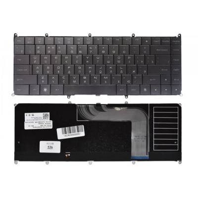 Клавиатура Dell Adamo 13-A101 с черной подсветкой - идеальный выбор для вашего ноутбука