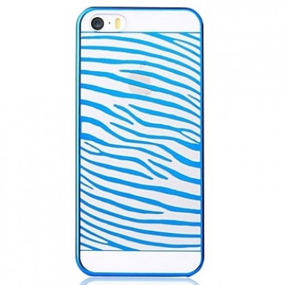 Чехол Vouni для iPhone 5/5S/5SE Glimmer Zebra Blue