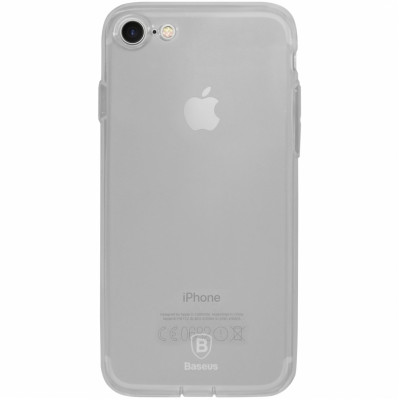 Чехол Baseus для iPhone SE 2020/8/7 Simple Pluggy Clear (ARAPIPH7-A02)