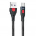 Кабель Remax Lesu Pro Aluminum Alloy USB 2.0 to Type-C 5A 1M Черный (RC-188a)