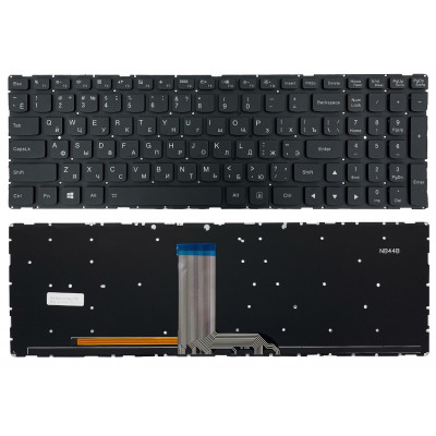Наслаждайтесь комфортом печати с клавиатурой Lenovo IdeaPad 700-15ISK 700-17ISK без рамки и подсветкой