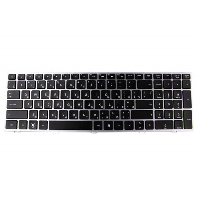 Клавиатура HP ProBook 4540S 4545S: стильная черная/серая — на allbattery.ua