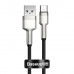 Кабель Baseus Cafule USB 2.0 to Type-C 66W 1M Черный (CAKF000101)