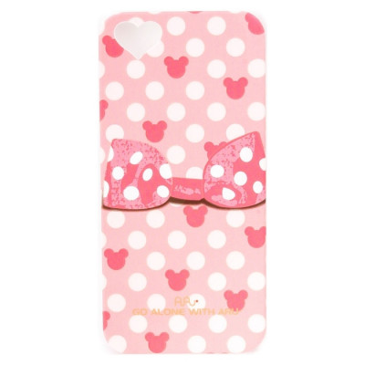 Чехол ARU для iPhone 5/5S/5SE Hearts Pink