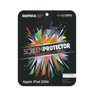 Защитная пленка Remax для iPad 2, New iPad 3, iPad 4, - глянцевая