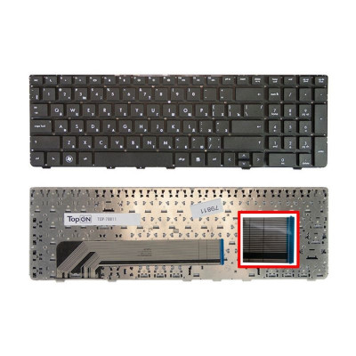 Клавиатура для HP ProBook 4535S 4530S 4730S черная, замкнутые контакты, тип 2 (6037B0056622) – на allbattery.ua