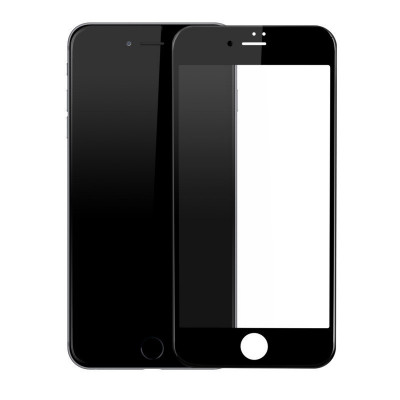 Защитное стекло Тех.пак для Apple iPhone 6, 6S (3D стекло черного цвета)