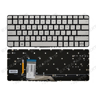 Для ноутбука HP Spectre x360 Conv 13-ap0006ur с клавиатурой US и подсветкой, без тачпада