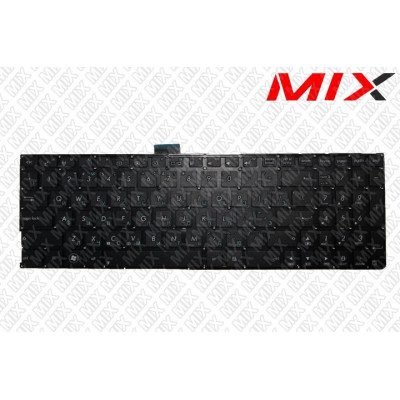 Клавіатура ASUS X553 X553M X553MA K553M K553MA F553 series чорна без рамки RUUS