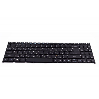 Клавіатура Acer TravelMate P215-52 чорна RUUS