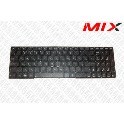 Клавіатура ASUS X501, X552, X750 series чорна без рамки RUUS