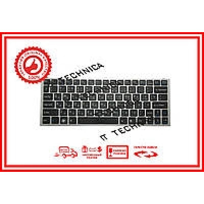 Клавіатура SONY Vaio VPC-YA VPC-YB чорна с серебристой рамкой RUUS