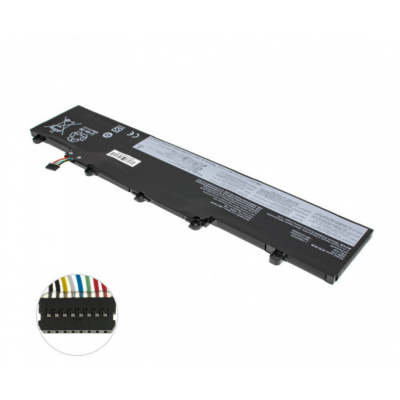 Аккумулятор LENOVO L19L3PD5 (ThinkPad E14 Gen 2, E15 Gen 2) 11.55V 4650mAh 54Wh Black