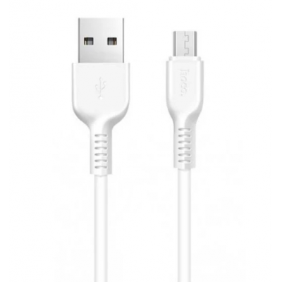 USB кабель Hoco X20 Flash Micro USB (2000mm) белый