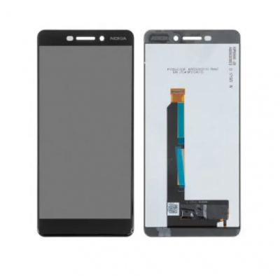 Дисплей (LCD) Nokia 6.1 TA- 1050/  Dual Sim TA- 1043 з сенсором чорний
