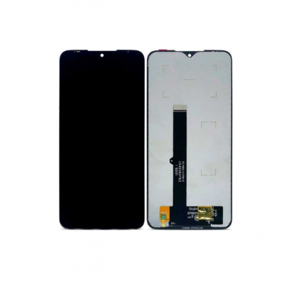 Дисплей (LCD) Motorola XT2019 Moto G8 Plus з сенсором чорний