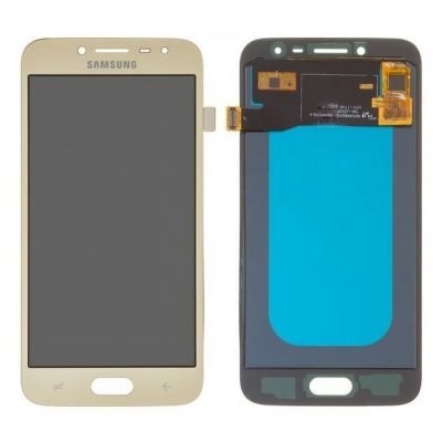Дисплей (LCD) Samsung J250 Galaxy J2 2018 OLED з сенсором золотий