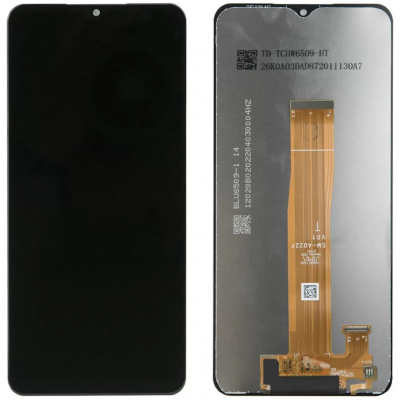 Дисплей (LCD) Samsung GH82- 25250B A022 Galaxy A02 з сенсором чорний сервісний
