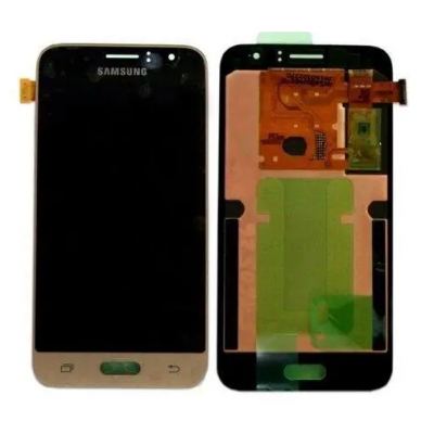 Дисплей (LCD) Samsung J120H Galaxy J1 2016 INCELL з сенсором золотий
