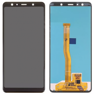 Дисплей (LCD) Samsung A750F Galaxy A7 2018 OLED з сенсором чорний