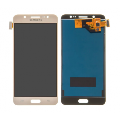 Дисплей (LCD) Samsung J710F/  J710H Galaxy J7 2016 INCELL з сенсором золотий