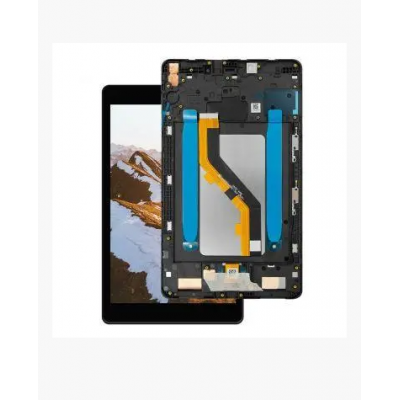 Дисплей (LCD) Samsung T295 Galaxy Tab A 8.0" 2019 LTE з сенсором чорний + рамка