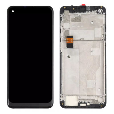 Дисплей (LCD) Ulefone Note 11P з сенсором чорний + рамка