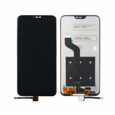 Дисплей (LCD) Xiaomi Mi A2 Lite/  Redmi 6 Pro з сенсором чорний + рамка (з датчиком наближення)