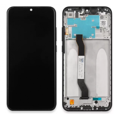 Дисплей (LCD) Xiaomi Redmi Note 8 з сенсором чорний + рамка