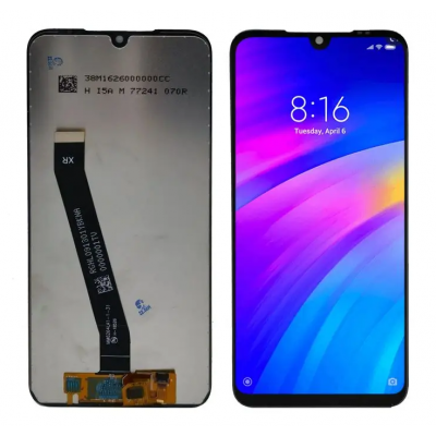 Дисплей (LCD) Xiaomi Redmi 7 с сенсором черный оригинал