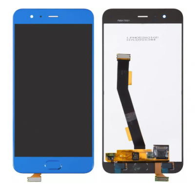 Дисплей (LCD) Xiaomi Mi6 с сенсором синий (с Touch ID)
