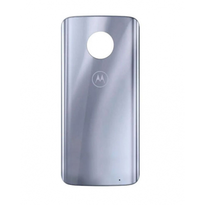 Задня кришка Motorola XT1925 Moto G6 серебряна